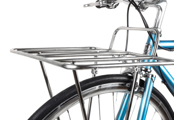 BLB frontier rack Gepäckträger Edelstahl silber